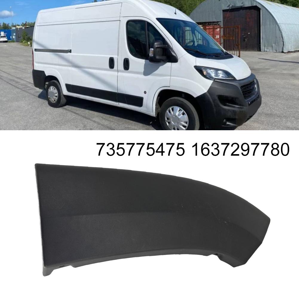 For Fiat Ducato 2014+ For Relay 2014+ For Boxer 2014+ Front Upper Arch Trim Strip ABS Black Replacement 735775475