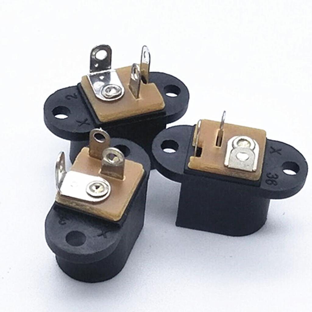10Pairs 2.1x5.5MM for DC Power Jack Plug Socket Adapter Connector Match Most Dev