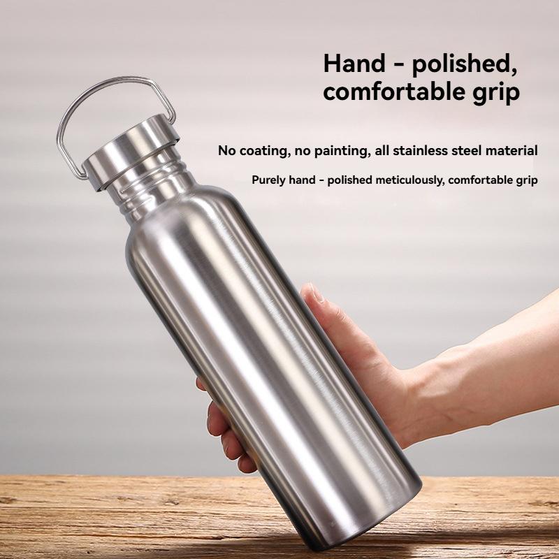 500/750/1000ML Stainless Steel Water Bottle Drink Bottle for Sport Travel Cups Large Capacity Big Mouth Vacuum Flasks with Lid