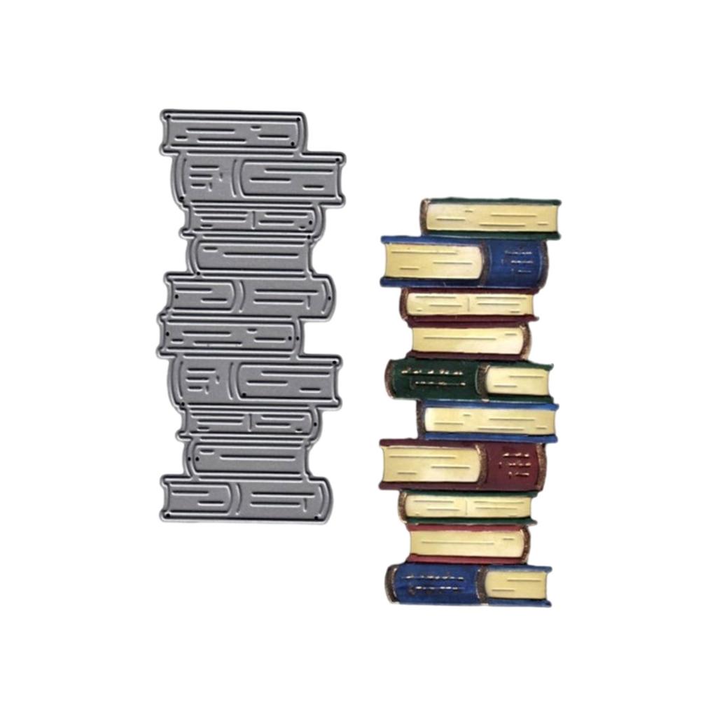 Book Cutting Dies Metal Die Cuts Embossing Stencils for DIY Scrapbooking Album Card Photo Decoration Template Mold