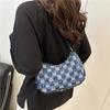 Tassels Denim Underarm Bag New Design Women's Handbag Fashion Single Shoulder Bag  Female