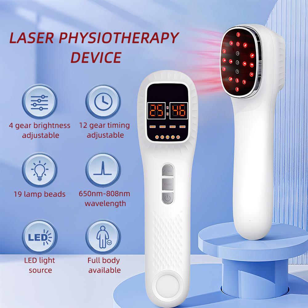 650nm+808nm Handheld Face Body Red Light Infrared Beauty Device Skin Rejuvenation Muscle Joint Body Fatigue Relief Health Care