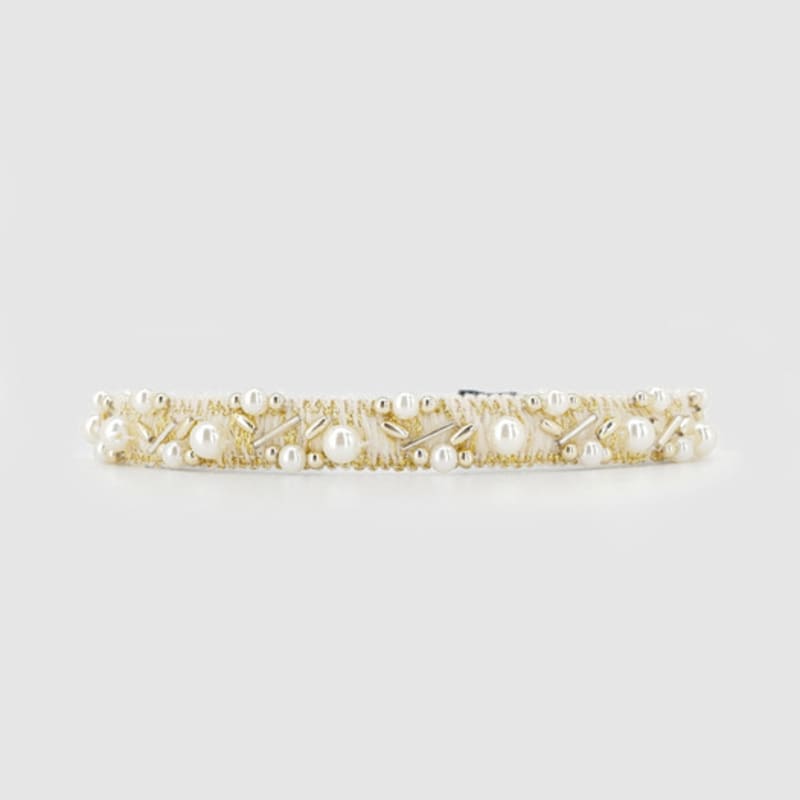 LALA Pearl Hairband - Ivory
