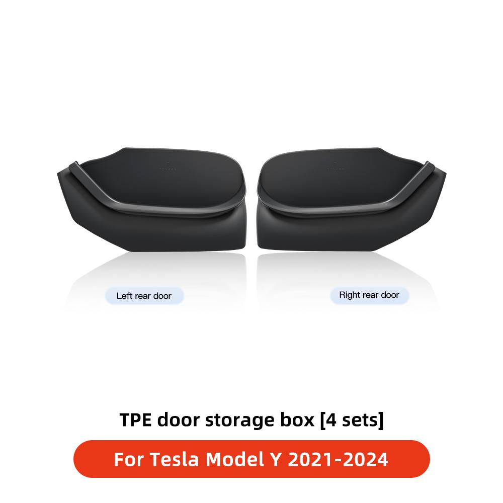 YZ For Tesla Model 3 Highland Model Y 2021-2025 Rear Door Mechanical Switch Handle Emergency Puller Button Car Accessories