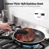 1/3Pcs Silicone Stainless Tong Steel Anti Scalding BBQ Food Tongs Non-Stick Resistant Barbecue Tongs Salad Tong 7/9/12inch