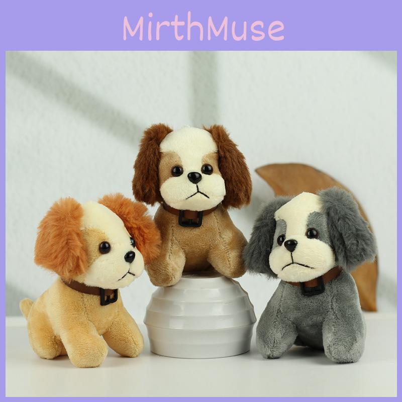 Delightful Dog Plush Figure Keychain For Kids And Adults In Colors Various