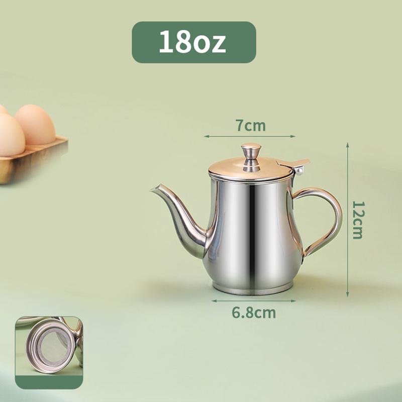 Kitchen Oil Filter Cooking Tools Storage Tank Grease Filter Container Restaurant Oil Filter Stainless Steel Oil Tanks