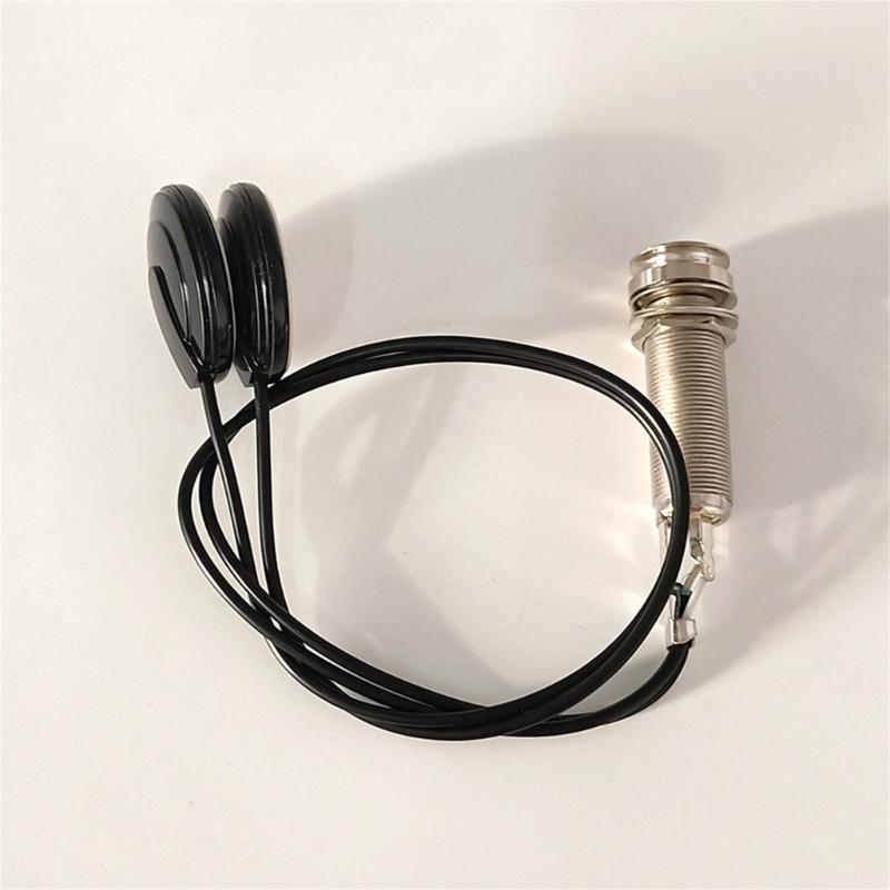 6.35mm Self Adhesive Microphone Pickup For Guitar Violin Banjo Mandolin Ukulele