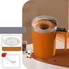 Rechargeable Electric Stirring Mugs Automatic Stirring Cup 400ml Magnetic Mixer Stainless Steel Coffee Mug Rotating Tumbler
