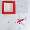 A320 Asia Airways Aviation Model Aircraft 20cm  1/400 Scale Diecast Metal Alloy Aeroplane With Stand Airplane Collection Display