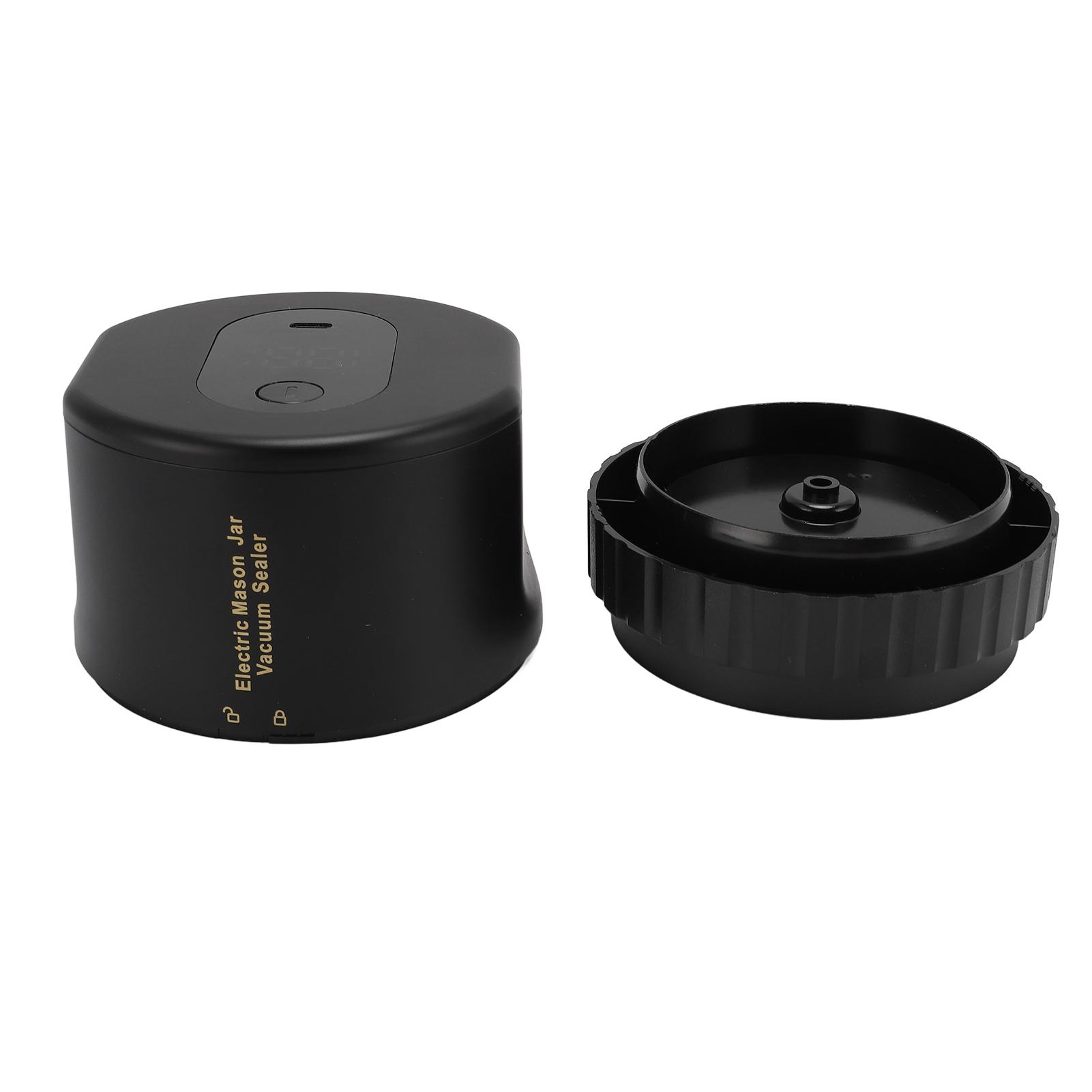 

Электрический вакуумный упаковщик для банок, набор с 10 широкими крышками для обычных горловин, вакуумный упаковщик для консервирования банок вакуумный