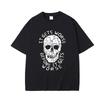 I Am Afraid of Talking To Women T-Shirts Hard Skeleton Meme Unisex Women Print Tee Cotton T Shirt Oversized Short Sleeve Tshirt