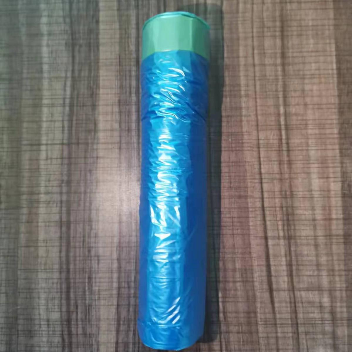 Colored Drawstring Trash Bags with Handles, Self-Closing, Thickened for Kitchen Use, Disposable