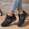 Fashion New Spring Women's Vulcanize Shoes Outdoor Causal Anti-slip Flats Air Mesh Elastic Band Shoes for Women Platform Womens Shoes