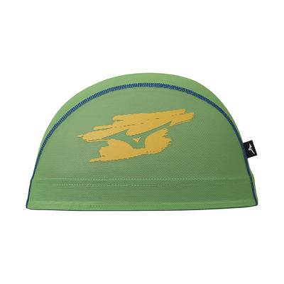 Mizuno Schwimm-Unisex-Netzgröße Größe für Wettkampfschwimmen und Fitnesskappe, Kappe, Frühling/Sommer 2014, M, Limette, 36,