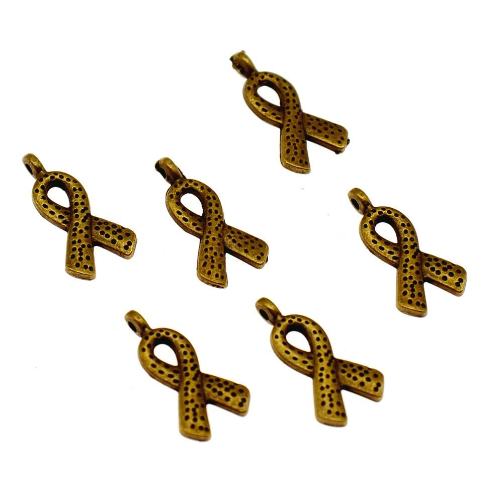 

20шт Ленточные Подвески Подвески Античная Бронза Цвет Цинковый Сплав 20X10мм