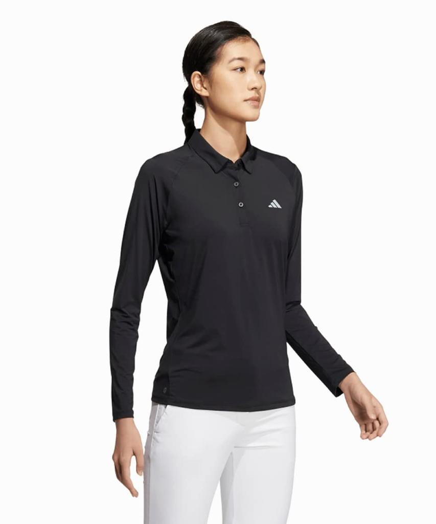 Adidas Stretch Lightweight Long Sleeve Button Down Shirt EAU23 Adidas 2023 Model Japan Authentic M White Women's Spring/Summer