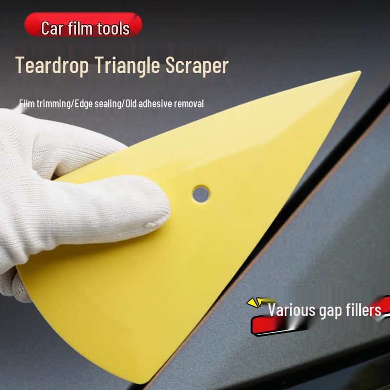 Car Wrap Tool Set: Door Edge Tuck & Water Drop Squeegee for Color Change Film
