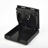 Brand New Easy Clean High Quality Practical Drink Holders Foldable Waterproof With Mounts 23mm-96mm(Open) Black Bracket