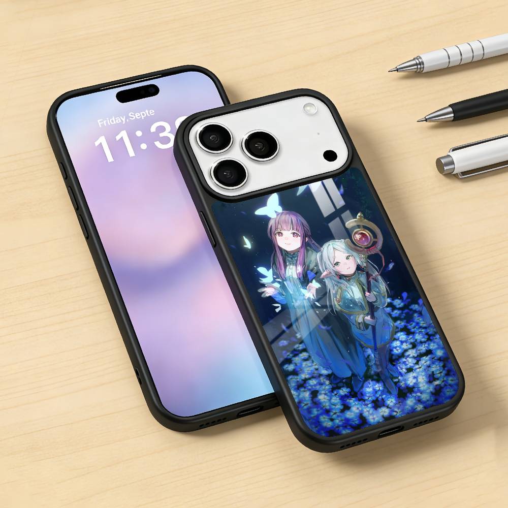 Sousou No F-Frieren Phone Case Magnetic For iPhone17 16 15 14 13 12 Pro Max For Magsafe Wireless Charging Cover