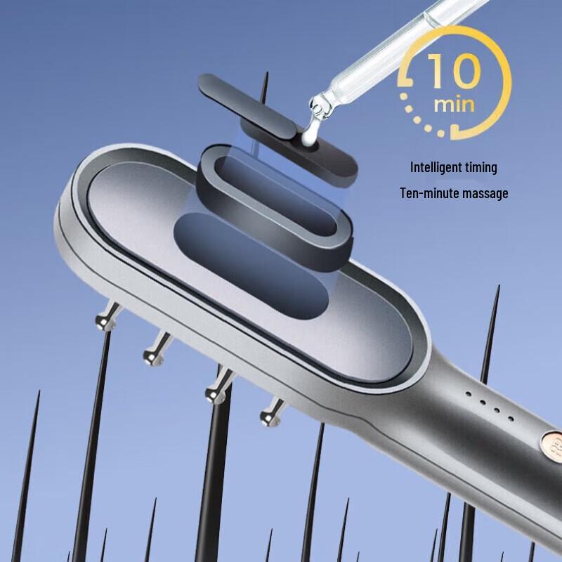 K·SKIN Red Light Hair Growth Comb with Liquid Applicator