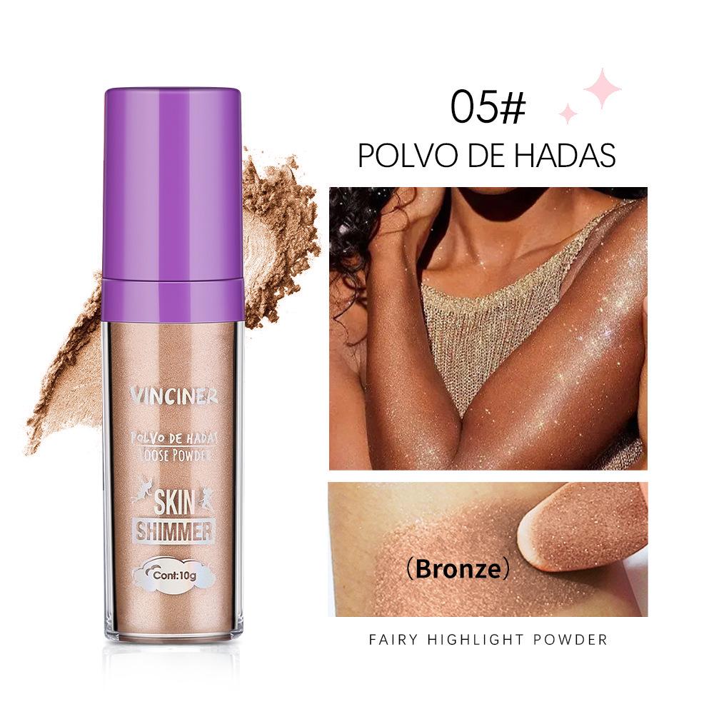 

Фея Хайлайтер: 3D Контур, Освітлююча фіксуюча пудра, Сяйво для тіла 10G