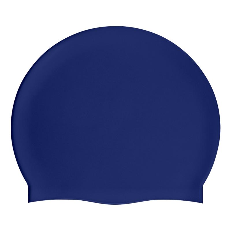 Custom Printed Adult Swim Cap New Style 100% Eco-Friendly Silicone Color Fading Resistant Swimming Cap