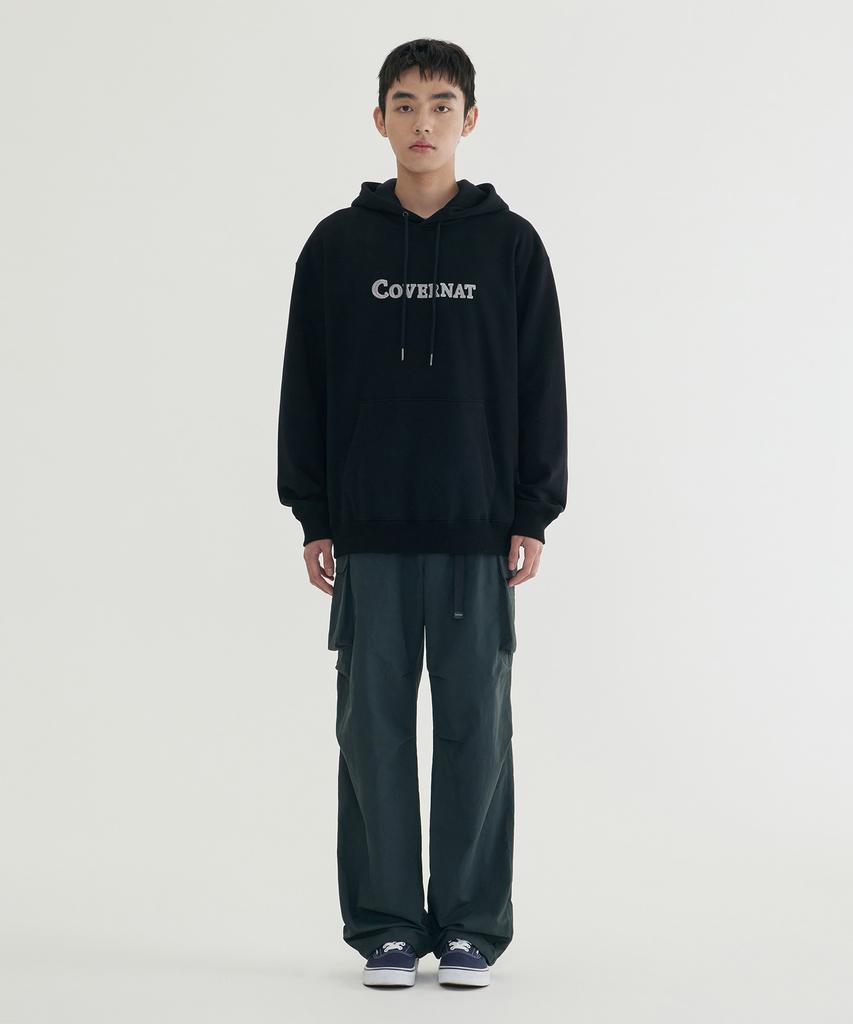 Center Authentic Hoodie Dark Navy