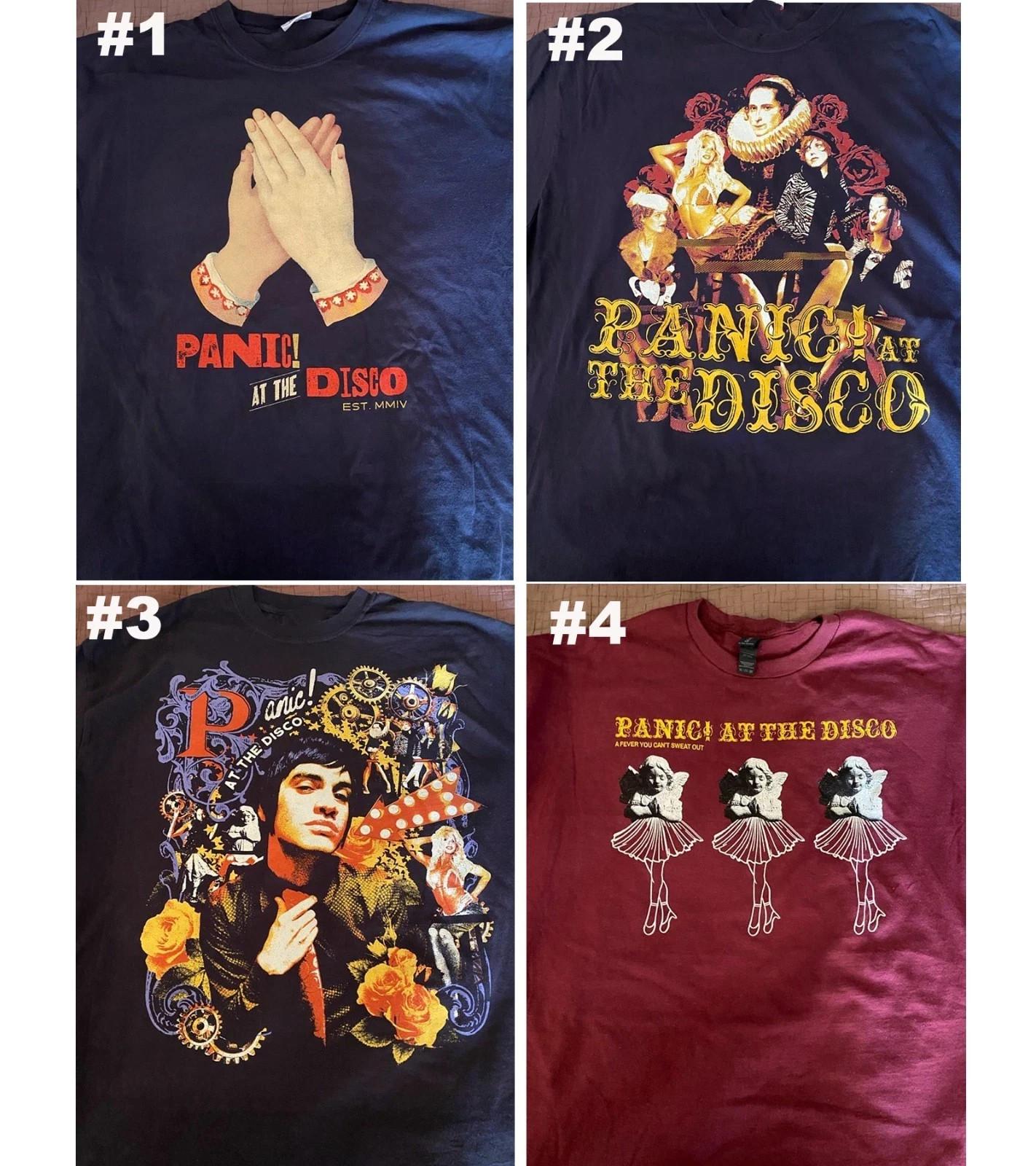 SALE!! Panic At The Disco WWWY 2026 Merch reprint T-Shirt M