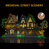 Medieval Blacksmith Shops Models 21325 Building Blocks Bricks Streetview Modular City Architecture Set Kids Toys Boys Adult Gift