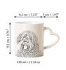 Otterhound - Cup with a Dog, Adorable Cup with a Heart-shaped Handle, Universal Gift from the Art-Dog Brand
