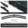 Frameless Silent Wiper Blades for Mercedes-Benz GLC Coupe 300/260