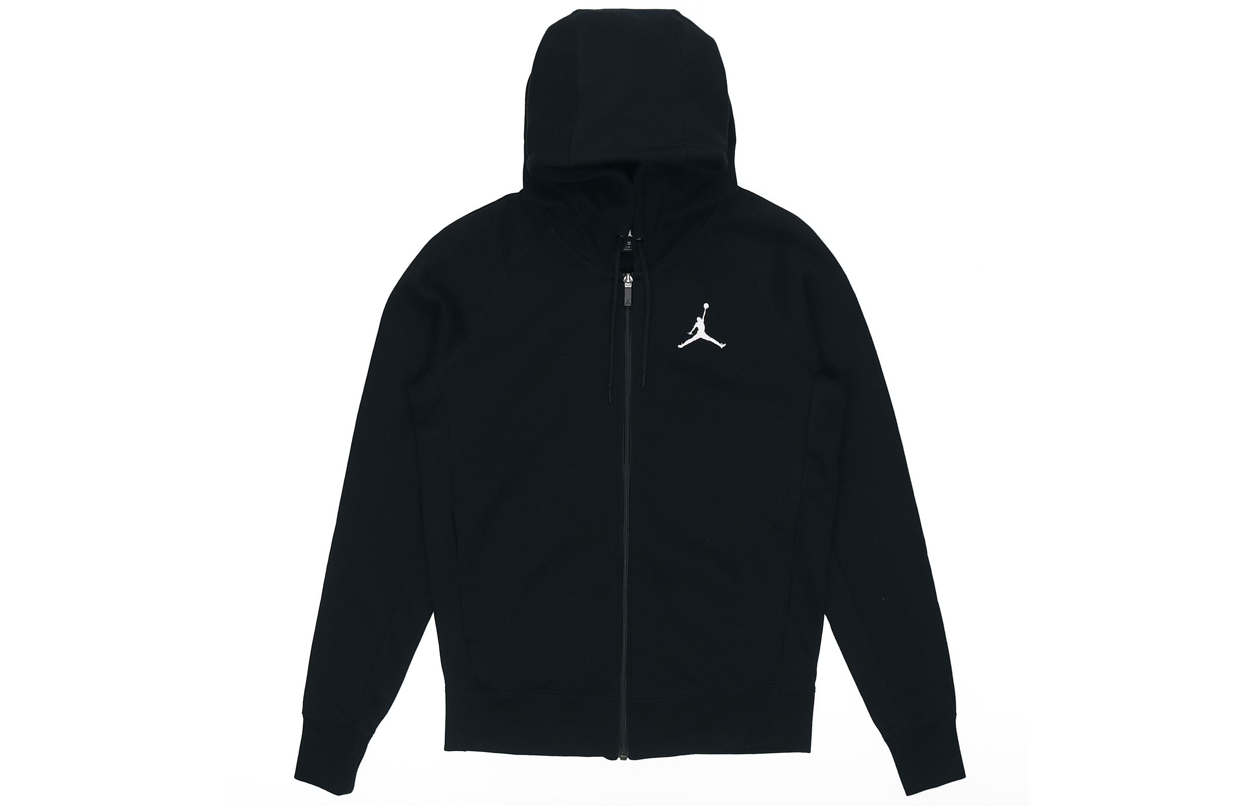 Jordan Geborduurde Gebreide Jassen Heren Zwart Met Capuchon Matig Andere 2XL black