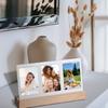 Contemporary 3Inch Acrylic Pictures Frame Ambients Light For Camera Photos Desktop Decoration Gift for Friend Family