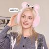 Soft Faux Fur Plush Earmuffs Elastic Headband Cartoon Ear Covers Fluffy Ear Muffs  Winter Outdoor
