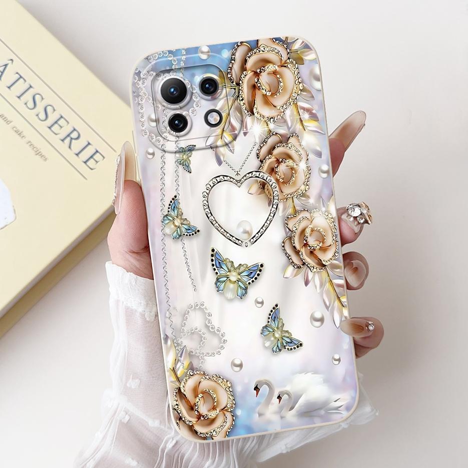 For Xiaomi Mi 11 Lite Case Unique Candy Painted Cover Soft Silicone Phone Case For Xiaomi Mi 11 Lite NE 5G 11Lite Mi11Lite Shell