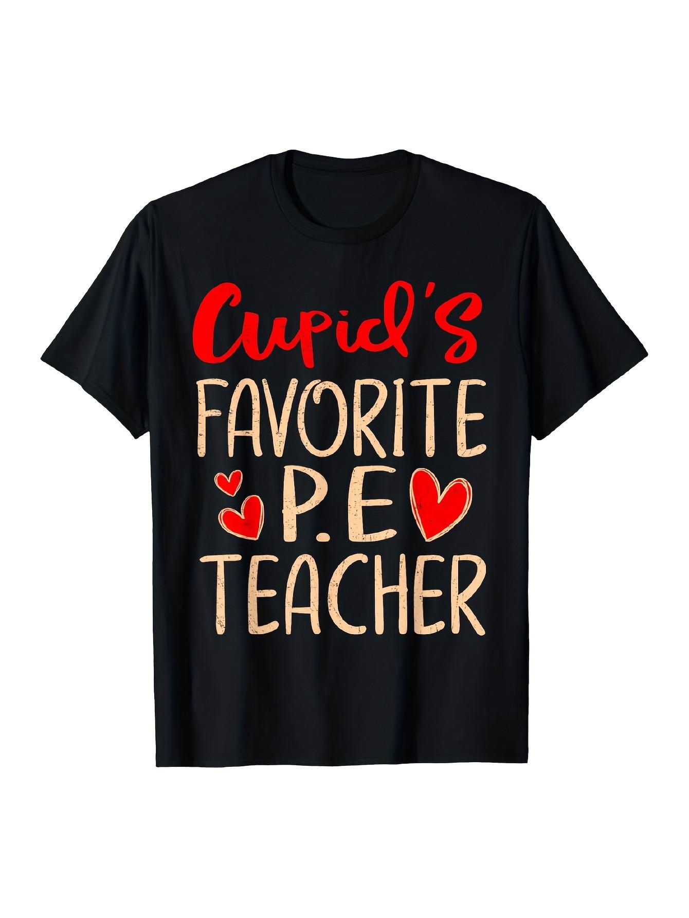 Top Pick Local Funny Valentines Day PE Teacher TShirt S