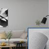 50cmX2.8/10m Linen 3D Foam Wallpaper Self-adhesive PVC Solid Color Thickened Waterproof Background Wall Renovation Wall Stickers