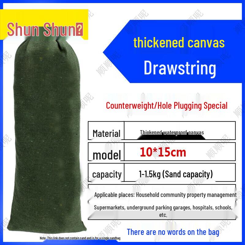 Flood Control Canvas Sandbags