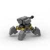 MOC Building Blocks Military WWII Series Quadruped Mech Robot Assembly Model Educational Toy for Boys Gift Collectible