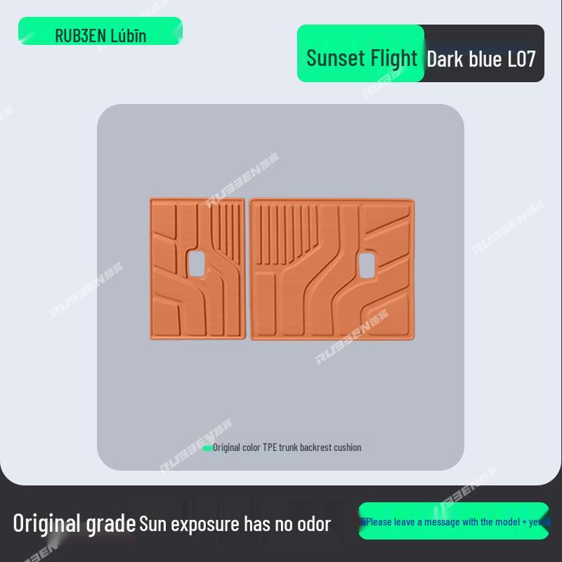 

Lubin TPE Trunk Mat for Dark Blue Interiors S05/S07/L06/L07
