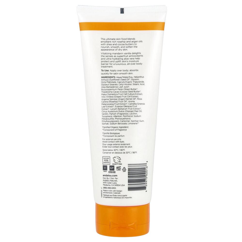 Andalou Naturals Vitalisierende Mandarine Vanille Körperlotion 236ml (8 fl oz)