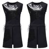  MenTops Party  Leather Vest Laced Up Sleeveless Cosplay Custome Blouse