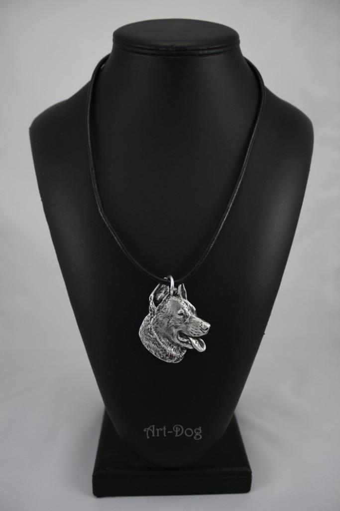 Berger De Beauce, Beauceron, Beauce Sheep Dog - Dog Necklace In Gift Box, Silver-plated Locket for Dog Fan, Striking Pendant by Art-Dog Brand
