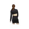 adidas Originals X Jeremy Scott Monogram Crop Track Top Women Black White HL6478