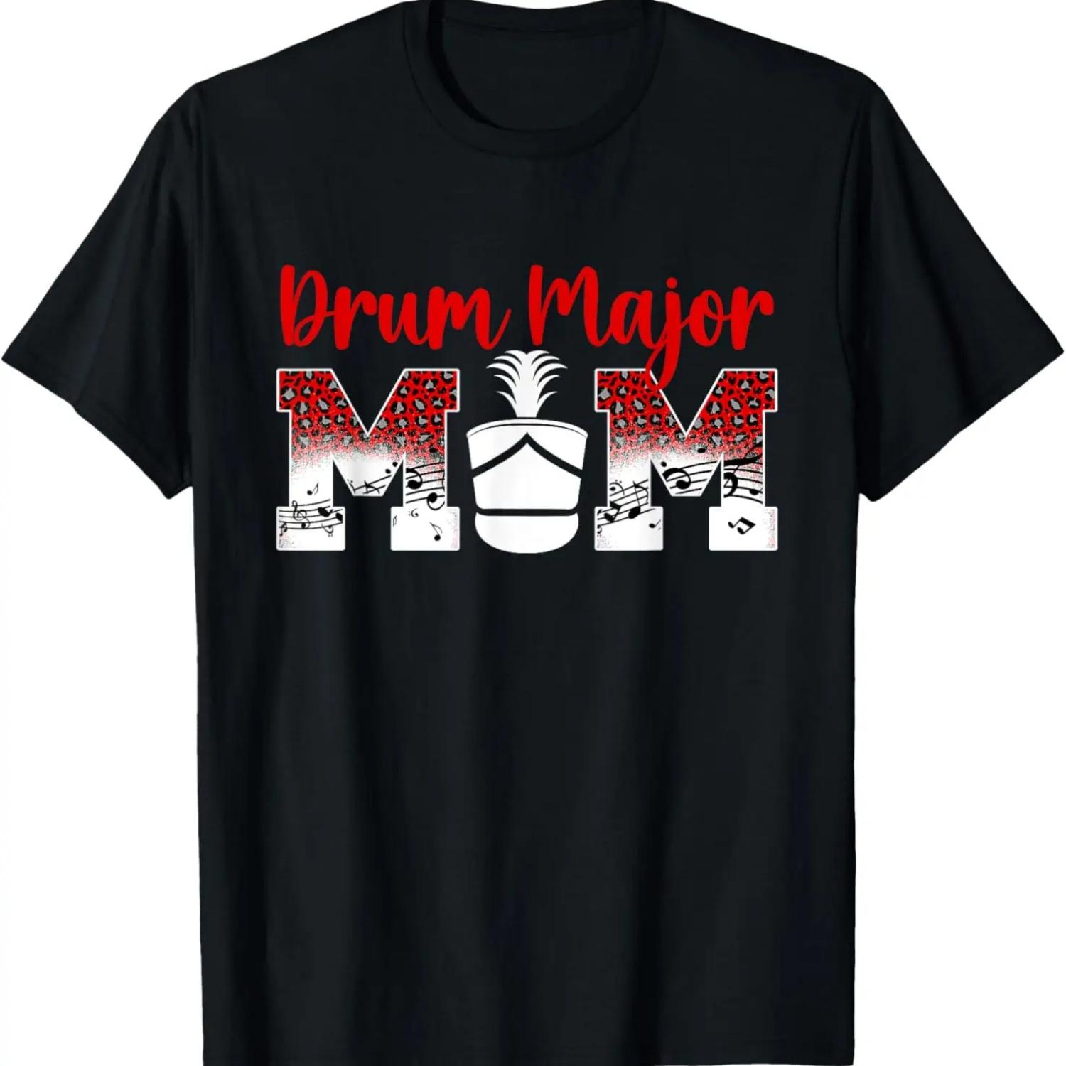

Drum Major Mom Of A Drum Major Mama Drum Major Mother T-Shirt XXXXXL чёрный