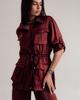 Women's Suit Sandrom 9830 S (36) Burgundy (shirt, Trousers)