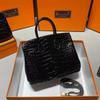 Borsa Tote di Lusso in Pelle di Coccodrillo Grande Capacità Borsa a Spalla da Donna 2026