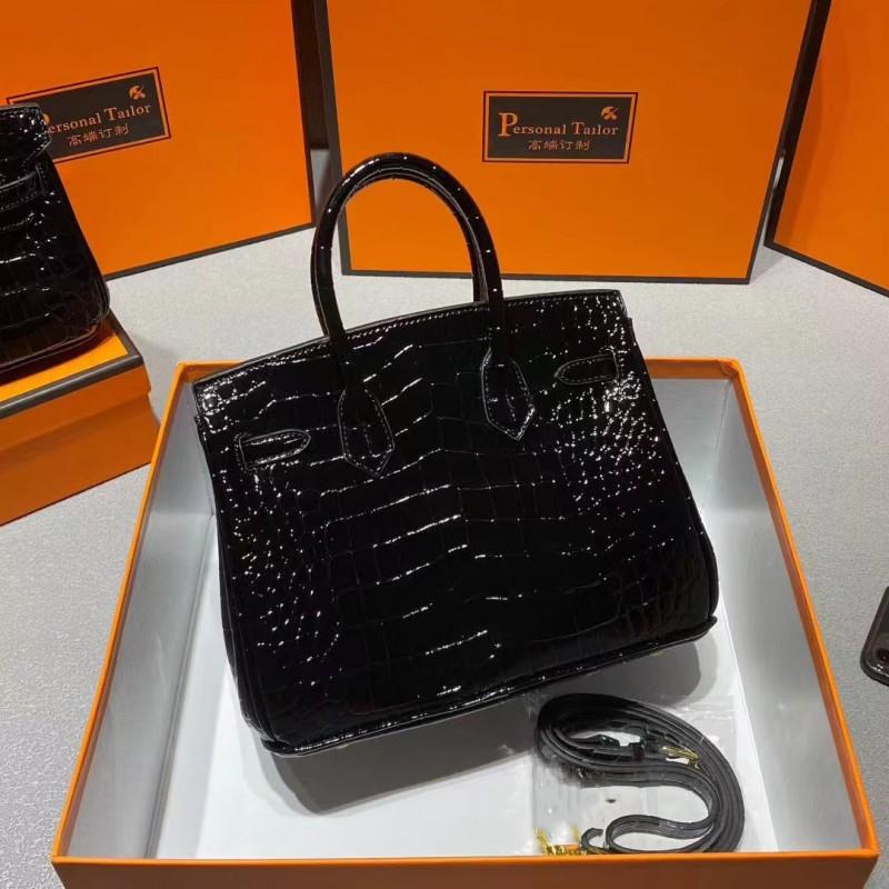 Borsa Tote di Lusso in Pelle di Coccodrillo Grande Capacità Borsa a Spalla da Donna 2026