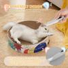 Pet Dog Paw Trimmer with LED Light USB Rechargeable Pet Grooming Clippers Portable Dogs Hair Clippers Low Noise Grooming Tool